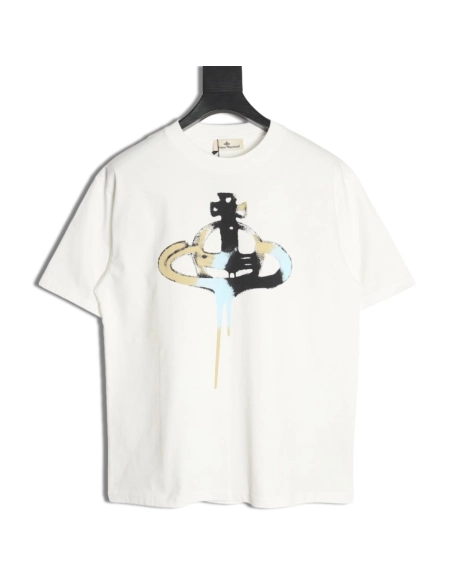 vivienne westwood saturn color short sleeve t-shirt,Vivienne Westwood