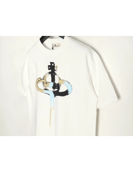 vivienne westwood saturn color short sleeve t-shirt,Vivienne Westwood