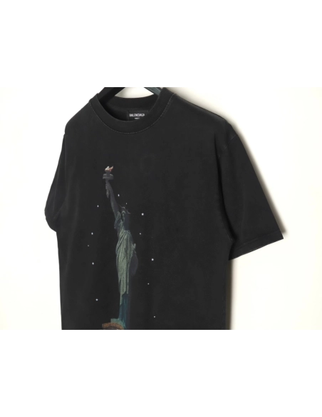 Balenciaga Statue of Liberty short-sleeved T-shirt TSK1,Balenciaga