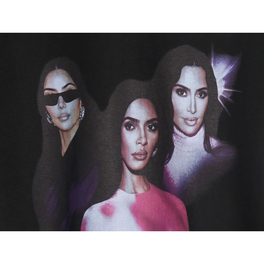 Balenciaga Kimk Art Short Sleeve T-Shirt,Balenciaga