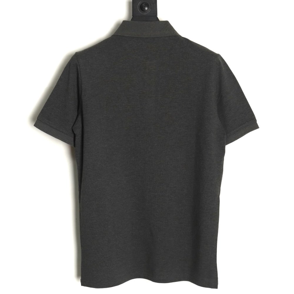 Burberry chest B-embroidered short-sleeved polo shirt TSK2,Burberry