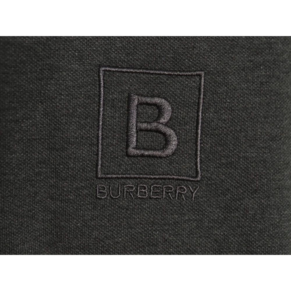 Burberry chest B-embroidered short-sleeved polo shirt TSK2,Burberry
