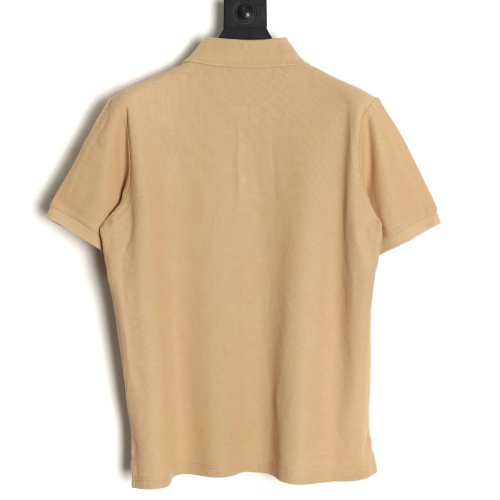 Burberry chest B-embroidered short-sleeved polo shirt TSK1,Burberry