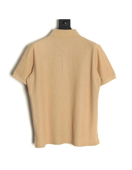 Burberry chest B-embroidered short-sleeved polo shirt TSK1,Burberry