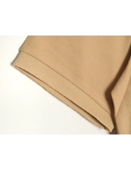 Burberry chest B-embroidered short-sleeved polo shirt TSK1,Burberry