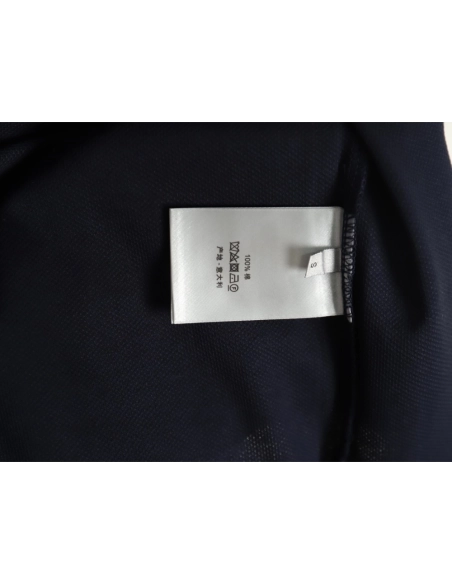 Dior square embroidery short sleeve polo shirt TSK2,Dior