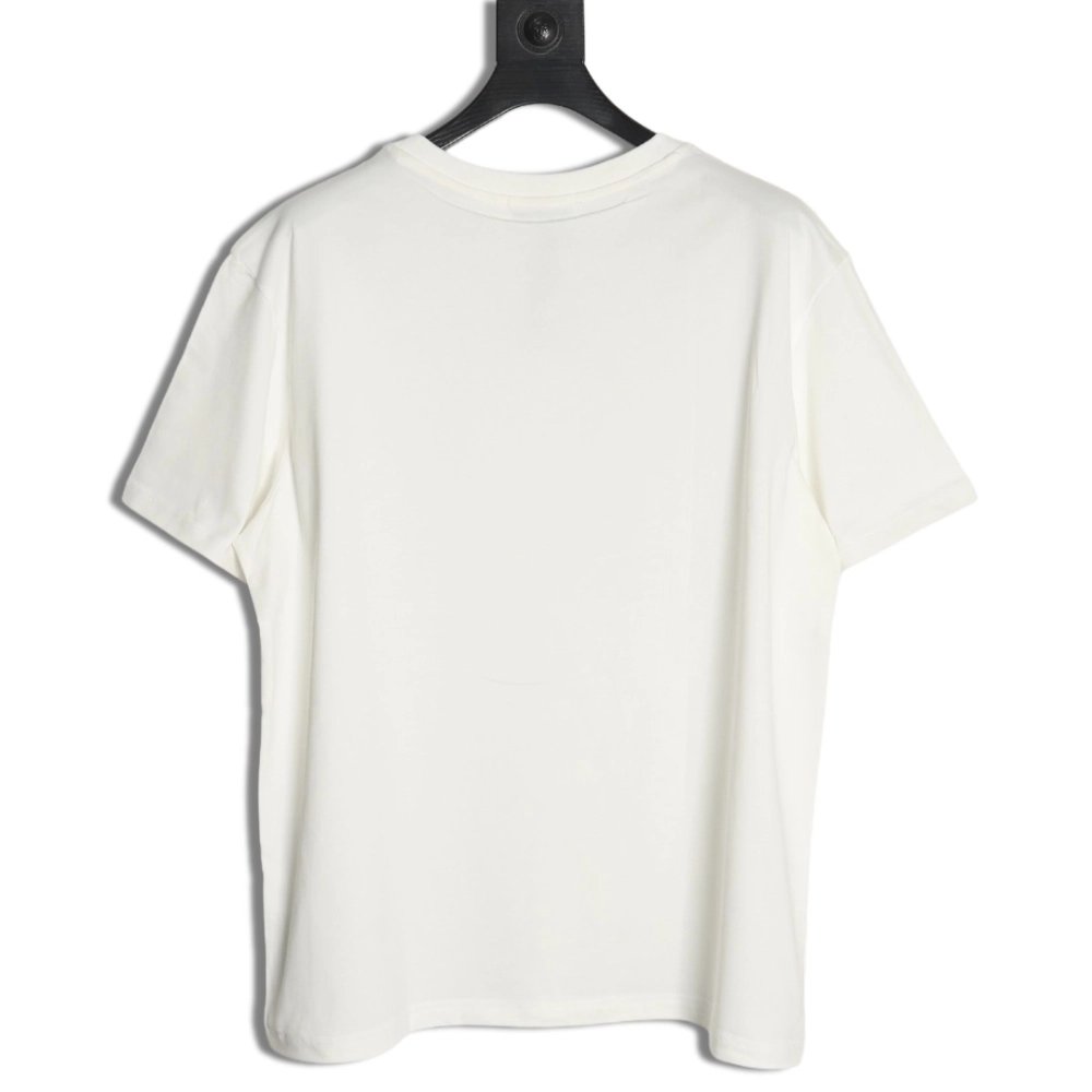 Chanel chest press rubber short sleeve T-shirt,Chanel