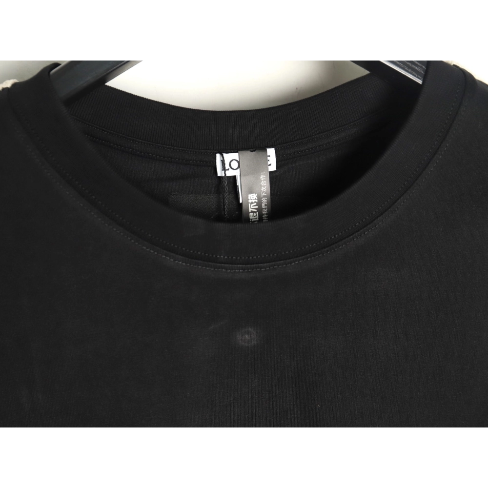 Loewe Colorblock Braided Ribbon Crew Neck T-shirt TSK1,Loewe