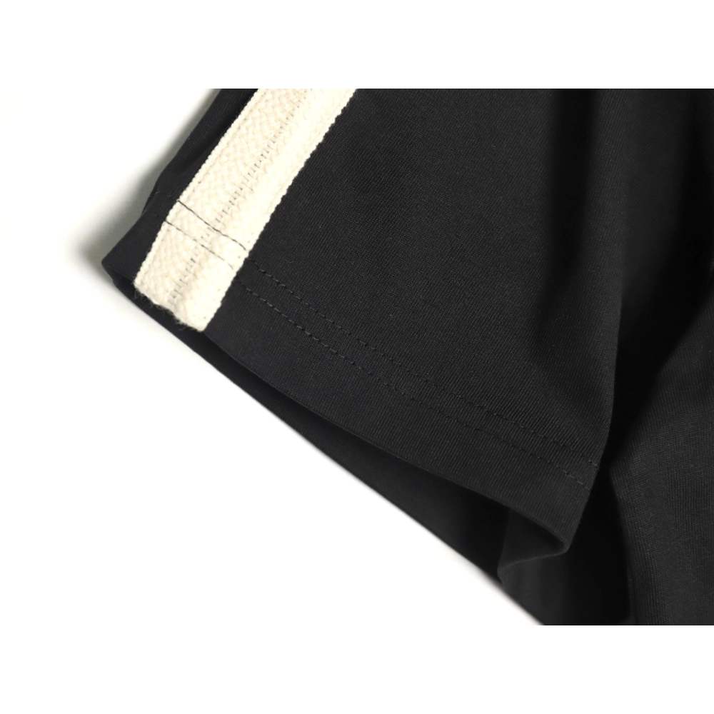 Loewe Colorblock Braided Ribbon Crew Neck T-shirt TSK1,Loewe