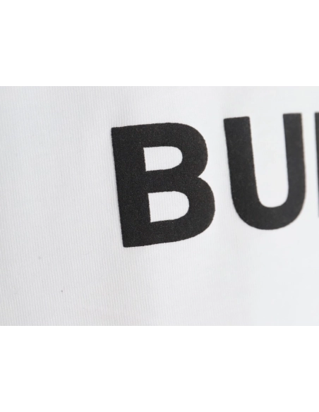 Burberry lettering logo print crew neck short sleeves,Burberry