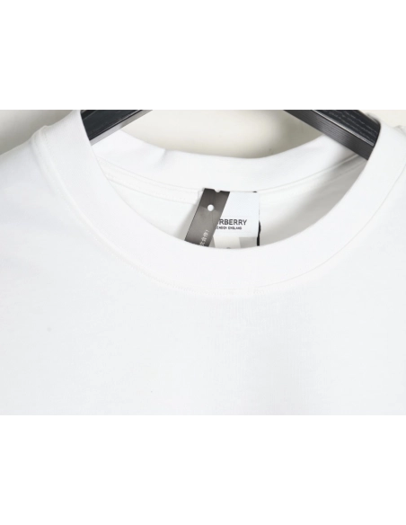Burberry lettering logo print crew neck short sleeves,Burberry