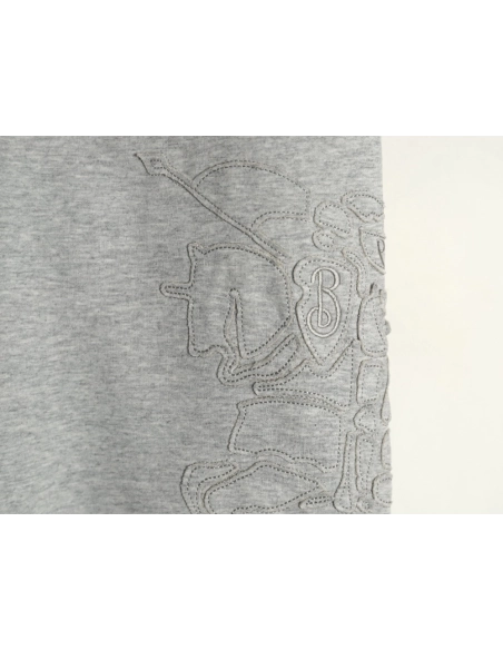 Burberry 3D embroidered logo sports casual sweatpants TSK1,Burberry