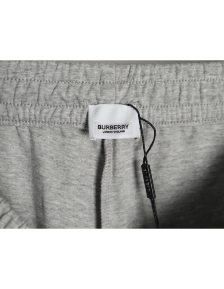 Burberry 3D embroidered logo sports casual sweatpants TSK1,Burberry