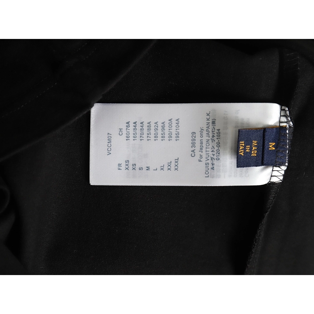 Louis Vuitton four-leaf clover logo embroidered short-sleeved T-shirt TSK1,Louis Vuitton