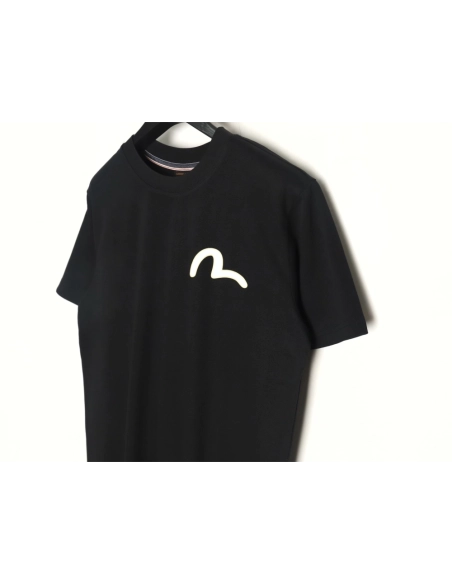 Evisu back carp print short sleeves,Evisu