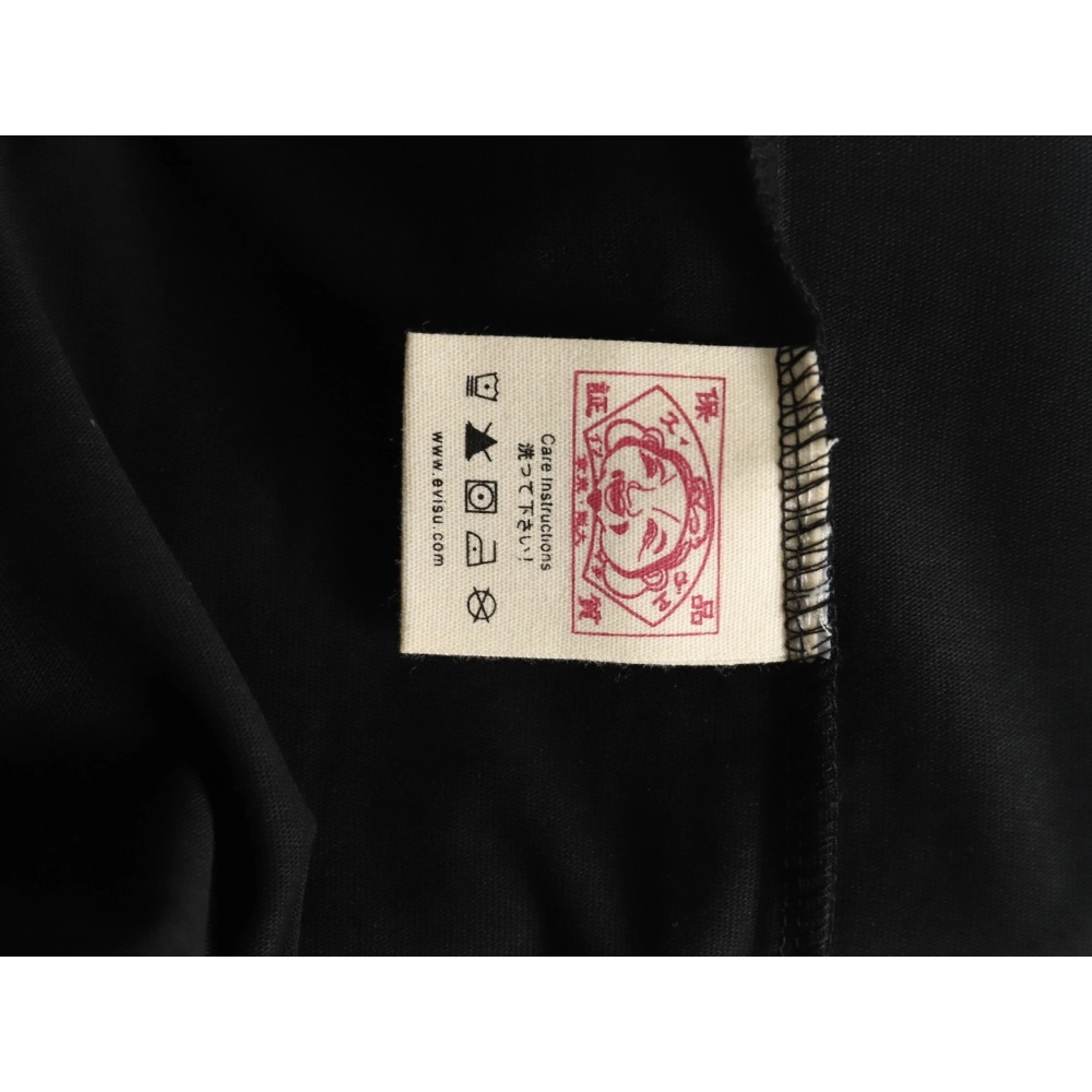 Evisu back carp print short sleeves,Evisu