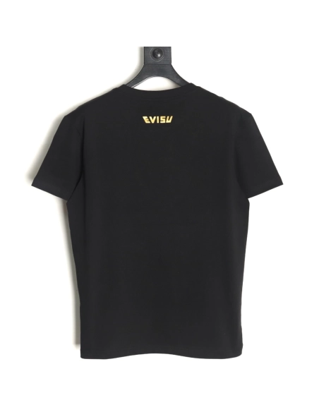 Evisu brocade seagull embroidered short sleeves,Evisu