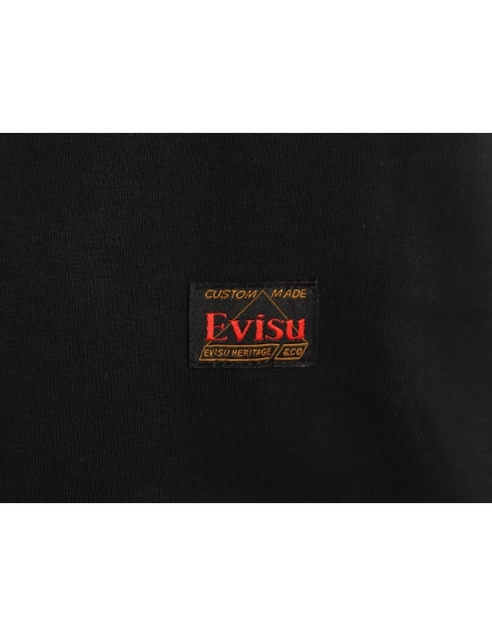 Evisu brocade seagull embroidered short sleeves,Evisu