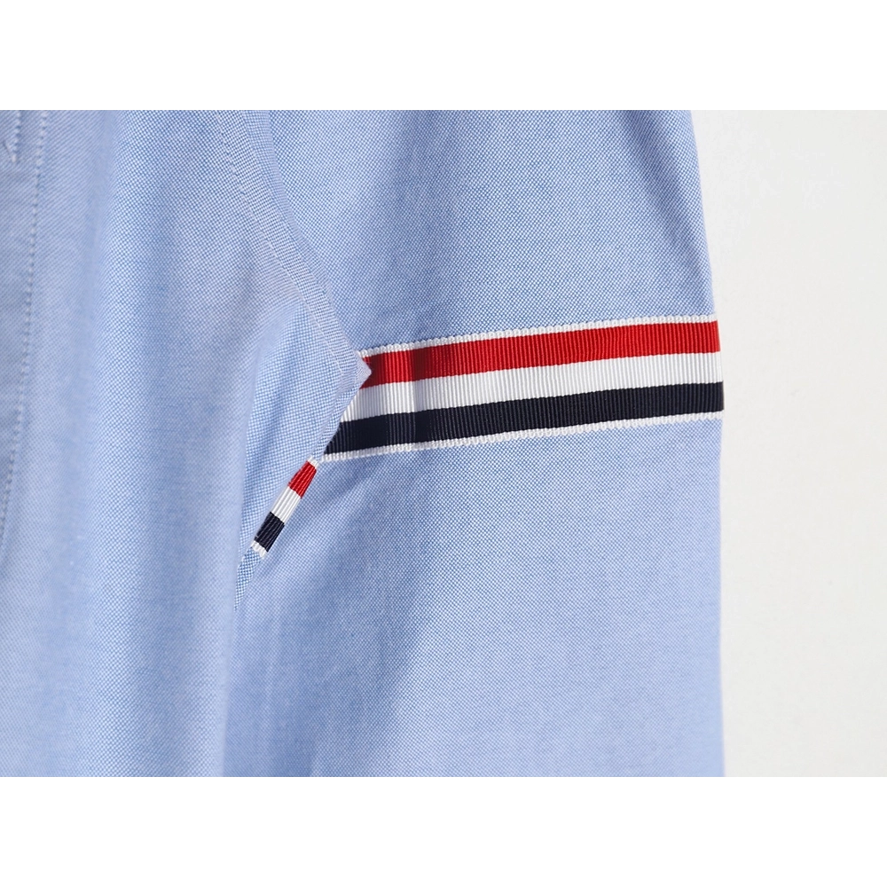 Thom Browne Double Sleeve Logo Shirt TSK1,Thom Browne