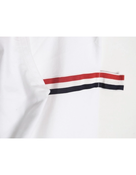 Thom Browne Double Sleeve Logo Shirt,Thom Browne