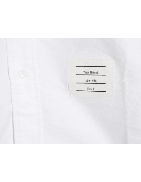 Thom Browne Double Sleeve Logo Shirt,Thom Browne
