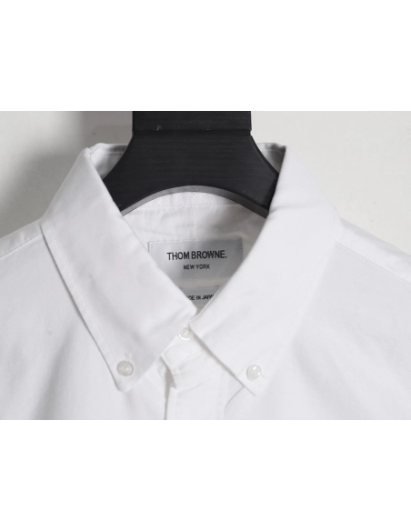 Thom Browne Double Sleeve Logo Shirt,Thom Browne