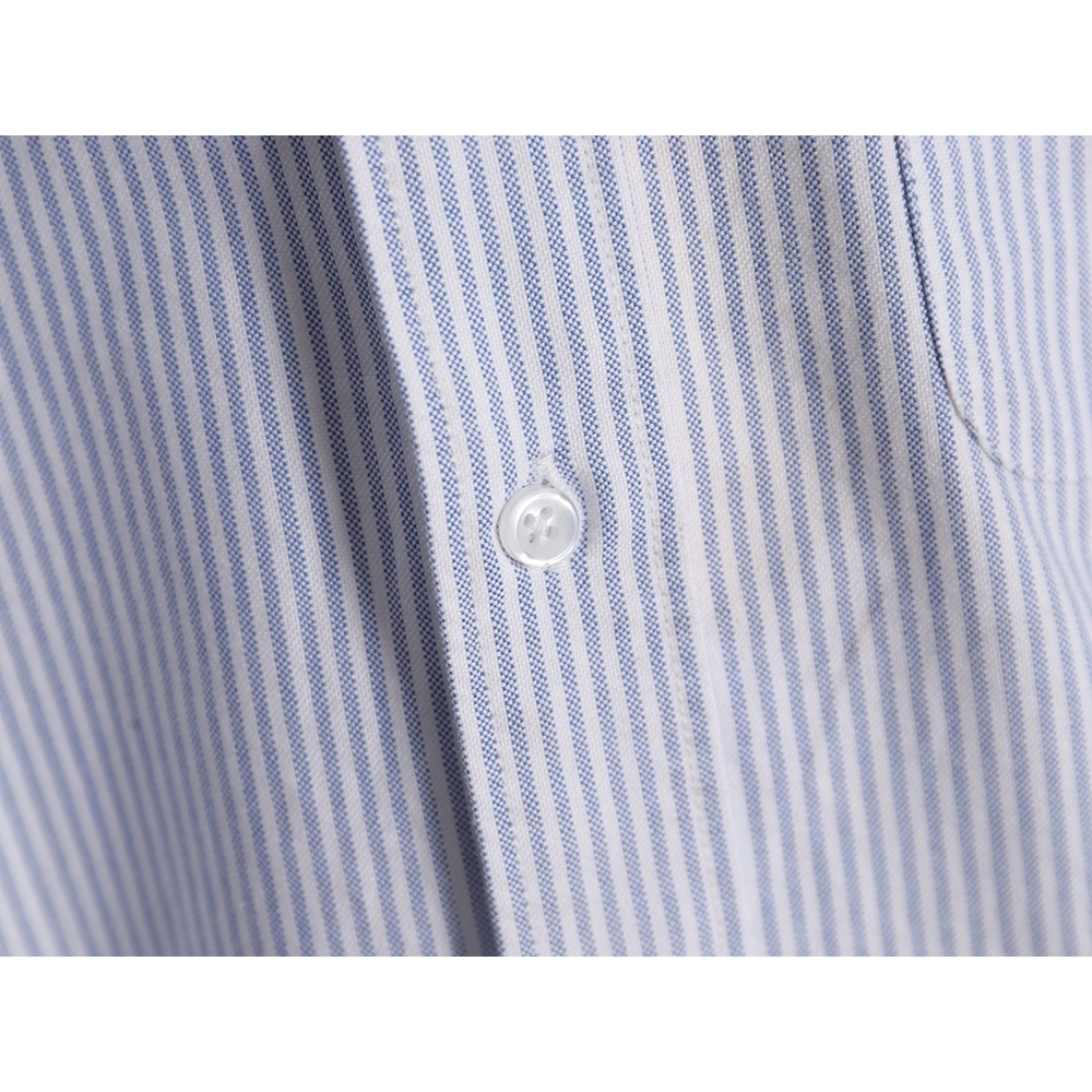 Thom Browne Oxford Classic Cuff Stripe Long Sleeve Shirt,Thom Browne