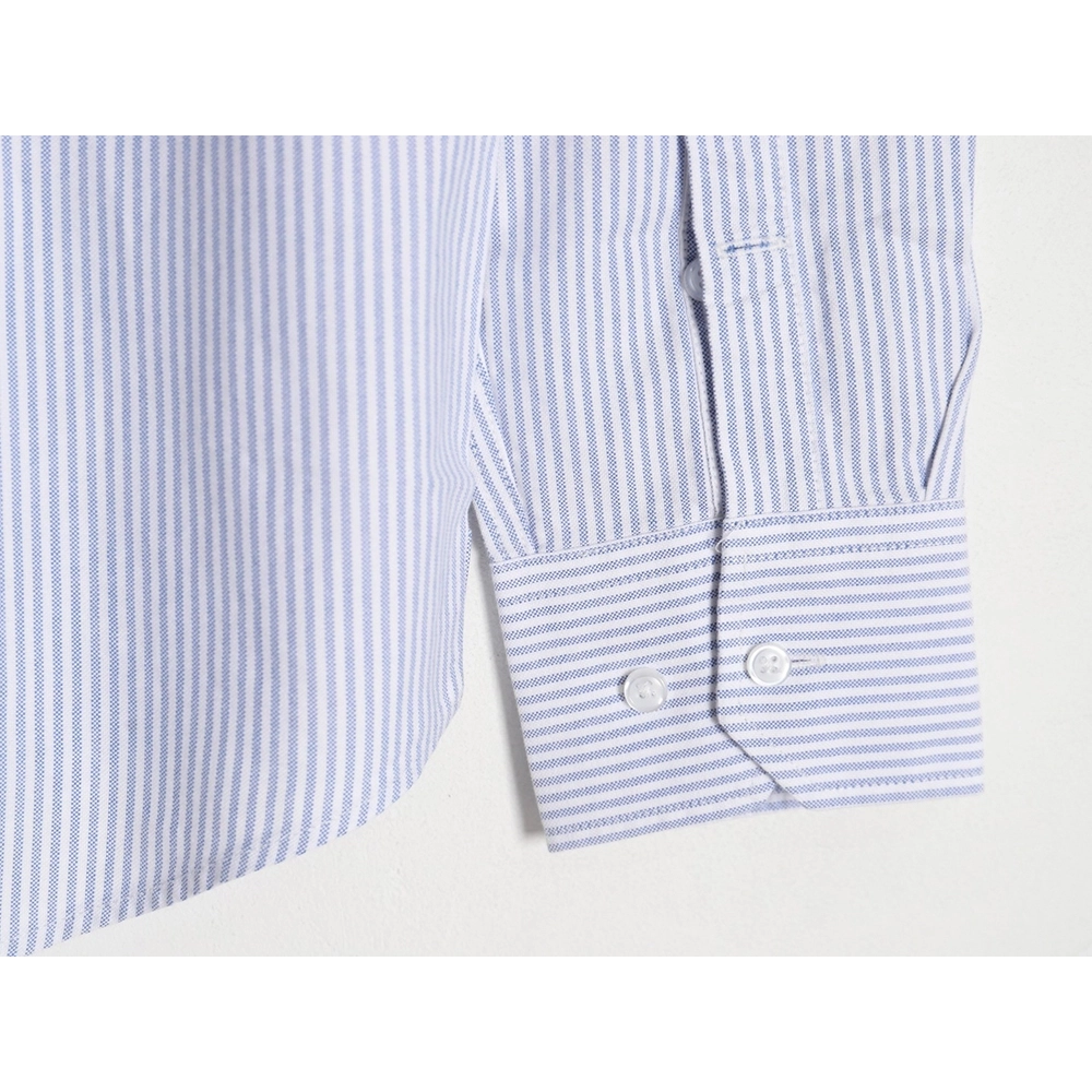 Thom Browne Oxford Classic Cuff Stripe Long Sleeve Shirt,Thom Browne