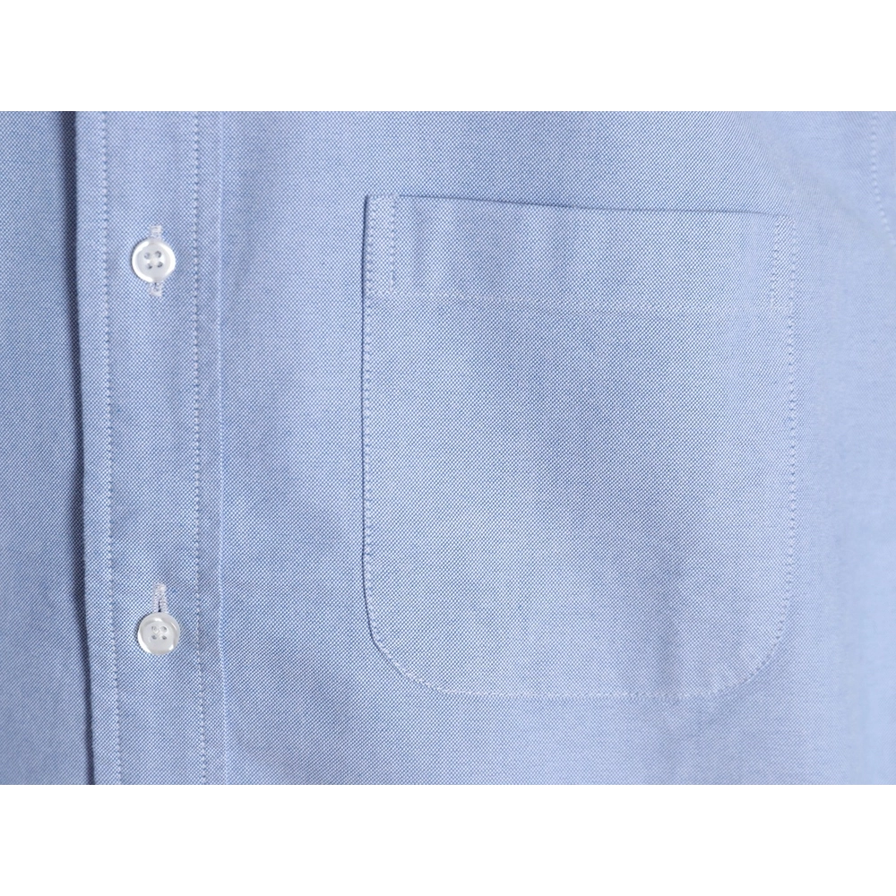 Thom Browne Oxford Classic Cuff Tricolor Long Sleeve Shirt TSK1,Thom Browne