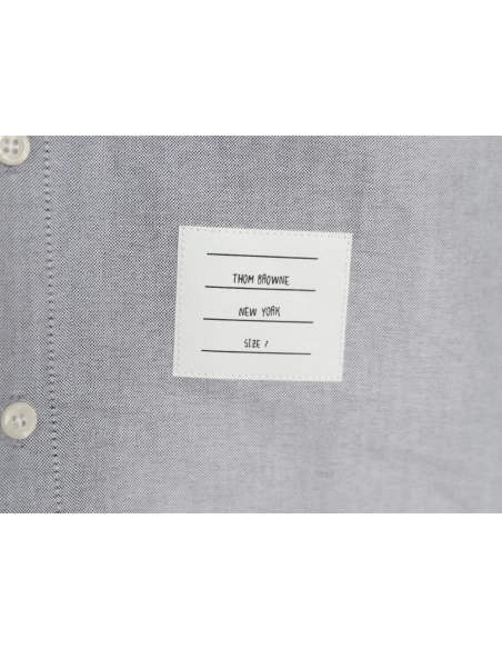Thom Browne Contrast Shirt with Double Armband Design,Thom Browne