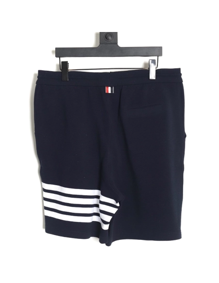 Thom Browne ripple waffle shorts TSK1,Thom Browne