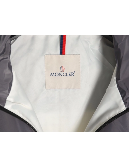 Moncler top-bottom patchwork lightweight jacket,Moncler