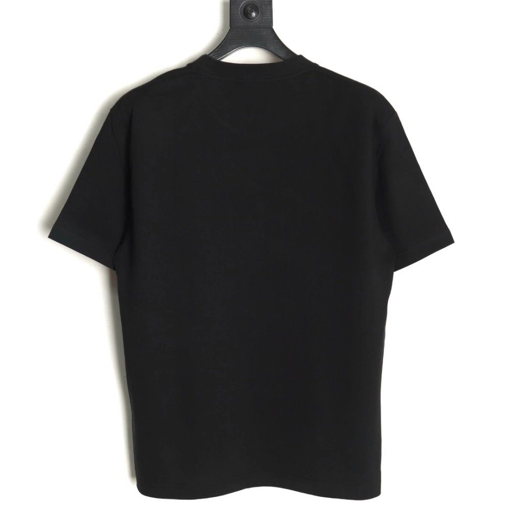 Prada hand-painted badge 3D embroidery short sleeves TSK1,Prada