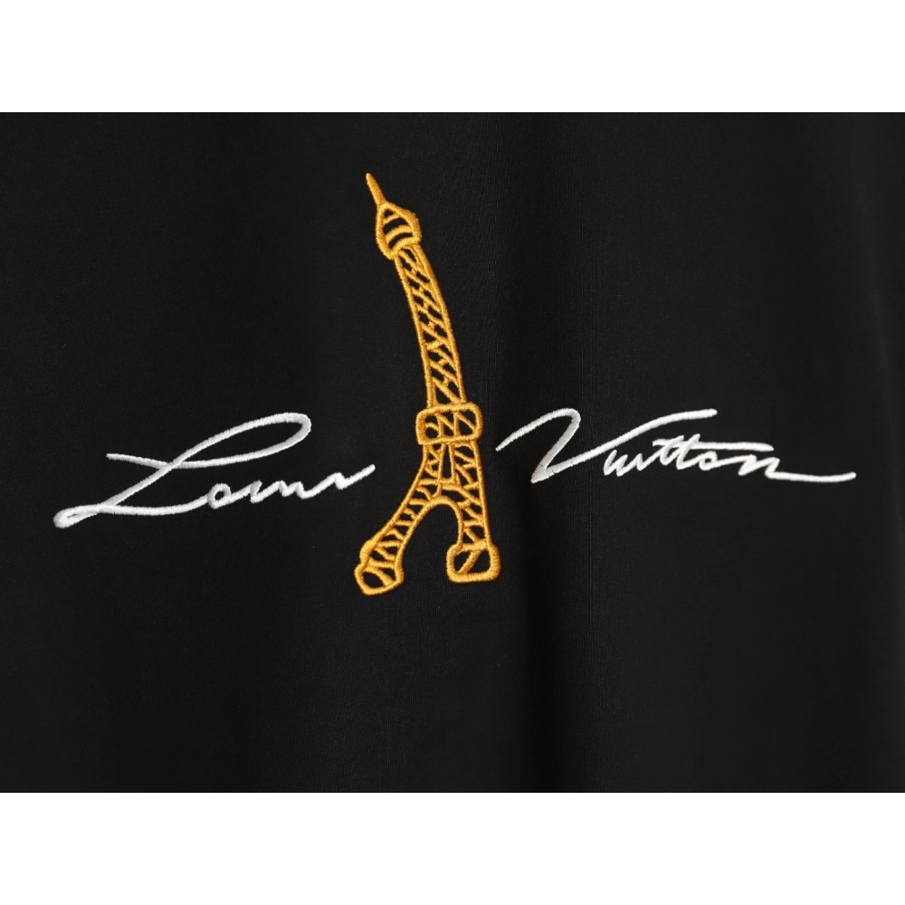 Louis Vuitton Tower Signature Embroidery Short Sleeve TSK1,Louis Vuitton