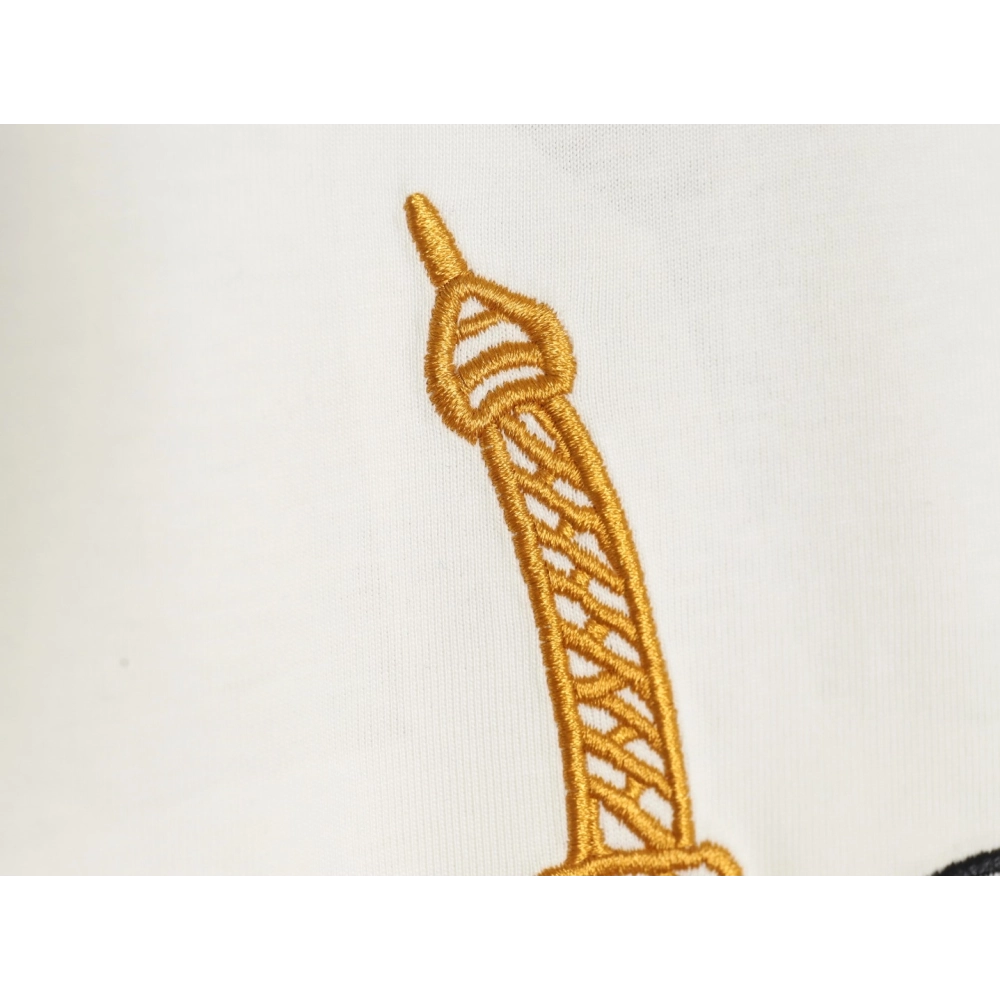 Louis Vuitton Tower Signature Embroidery Short Sleeve,Louis Vuitton