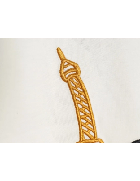 Louis Vuitton Tower Signature Embroidery Short Sleeve,Louis Vuitton