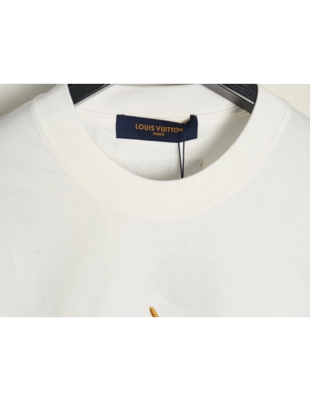 Louis Vuitton Tower Signature Embroidery Short Sleeve,Louis Vuitton
