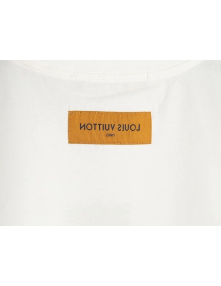 Louis Vuitton Tower Signature Embroidery Short Sleeve,Louis Vuitton