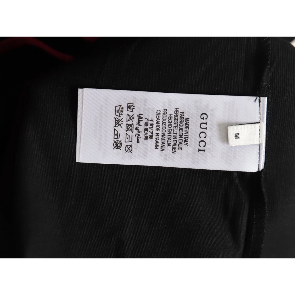 Gucci cursive logo embroidered short sleeves TSK1,Gucci