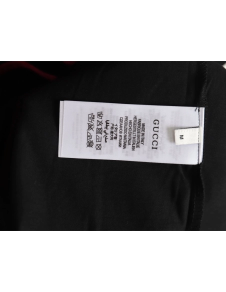 Gucci cursive logo embroidered short sleeves TSK1,Gucci