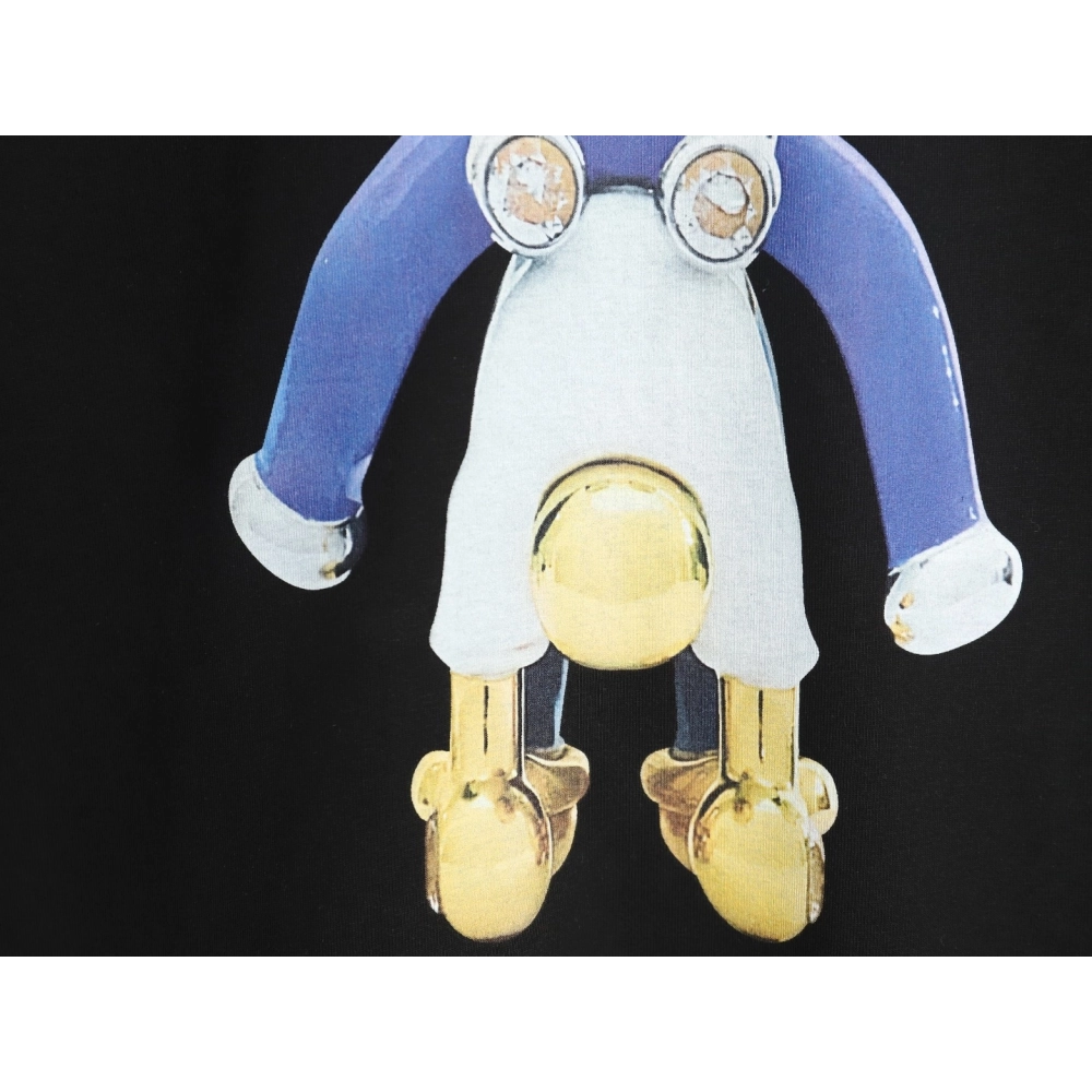 Loewe Wooden Man Printed Embroidered Short Sleeve,Loewe