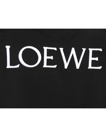 Loewe Wooden Man Printed Embroidered Short Sleeve,Loewe