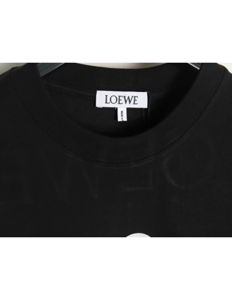 Loewe Wooden Man Printed Embroidered Short Sleeve,Loewe