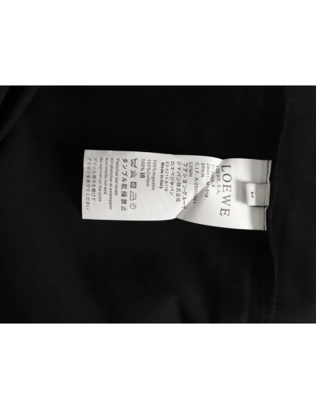 Loewe Wooden Man Printed Embroidered Short Sleeve,Loewe