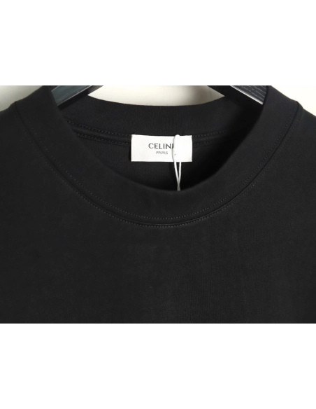 Celine rivet letter heavy industry short sleeves,Celine