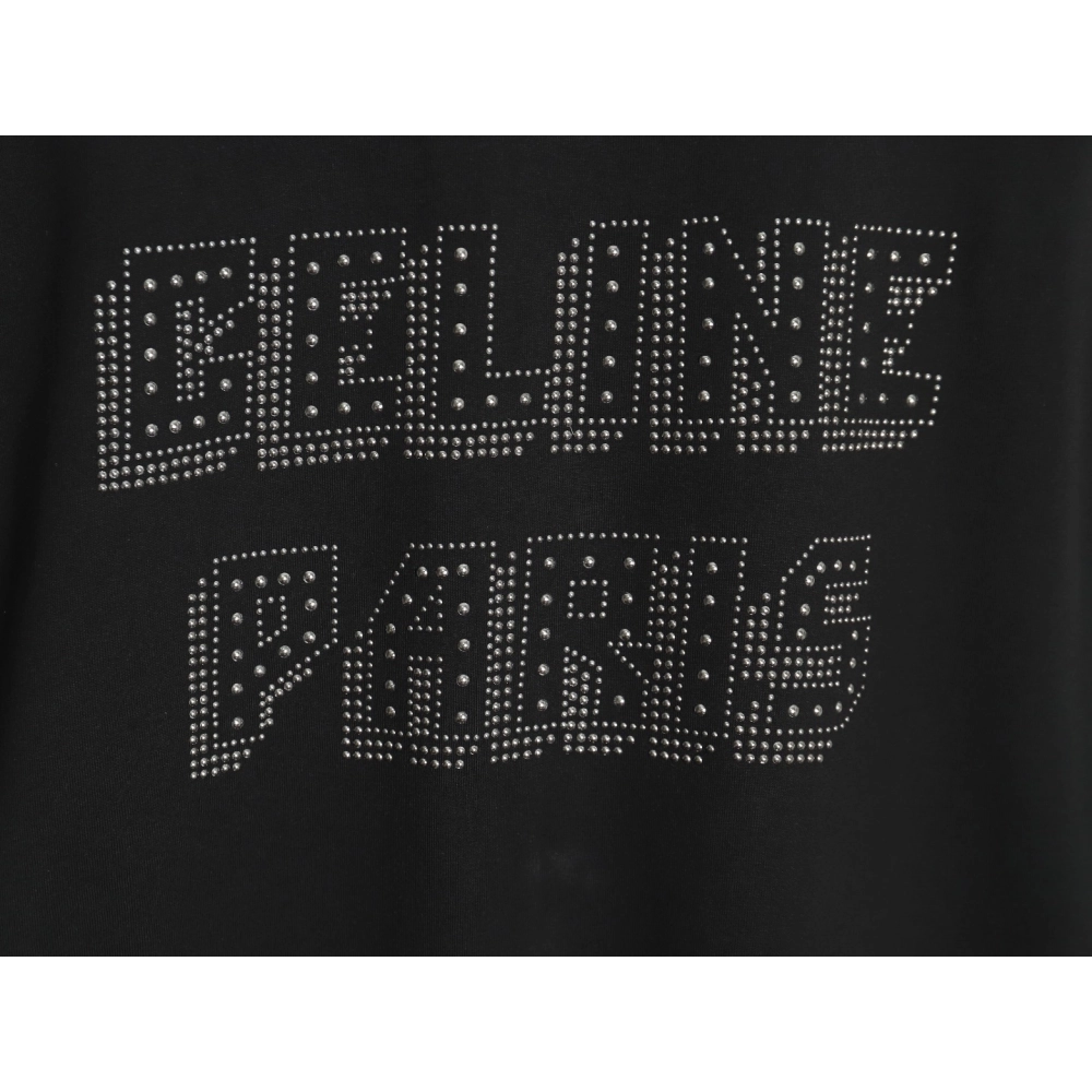 Celine rivet letter heavy industry short sleeves,Celine