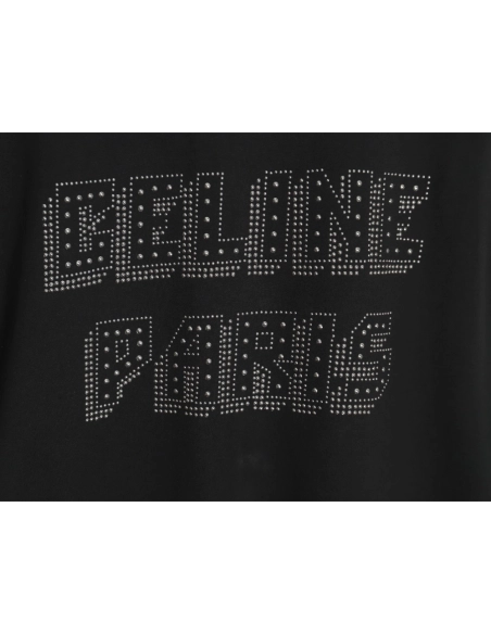 Celine rivet letter heavy industry short sleeves,Celine