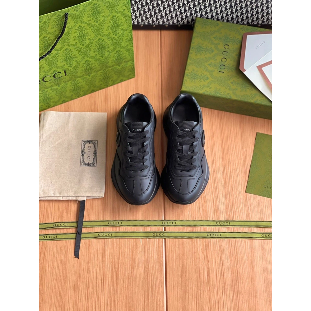 Gucci GG Rhyton Retro Casual Sneakers,GUCCI SHOES