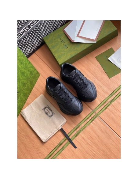 Gucci GG Rhyton Retro Casual Sneakers,GUCCI SHOES