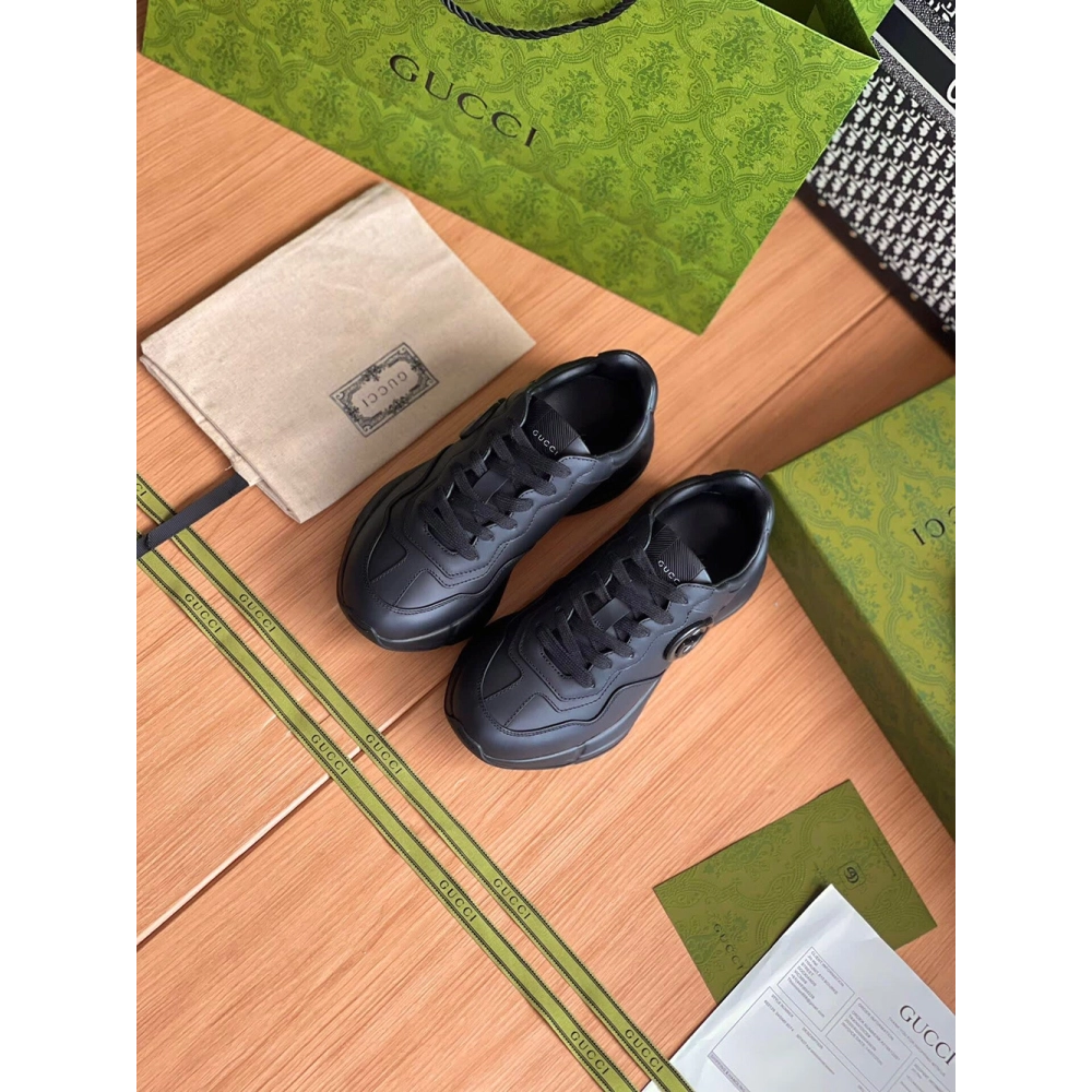 Gucci GG Rhyton Retro Casual Sneakers,GUCCI SHOES